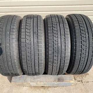 バリ山【格安】185/60R15 BS VRX 中古スタッドレスタイヤ 4本セット 冬