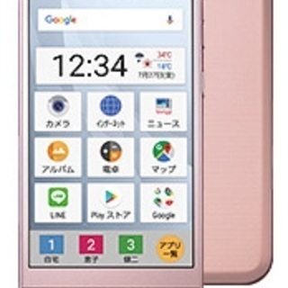 【最新・新品】ソフトバンク　シンプルスマホ４　ピンク　SIMロッ...