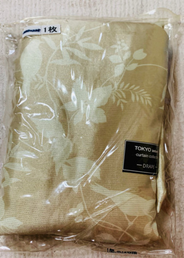 【決まりました！】東京インテリア TOKYO interior DRAPE1枚 色ゴールド ＆ TOKYO interior コタツカバー