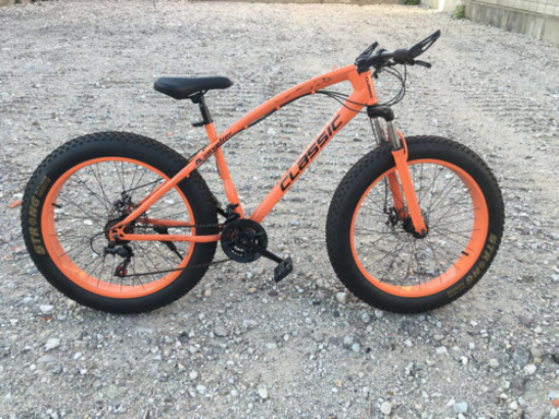 自転車　ファットバイク　マウンテンバイク