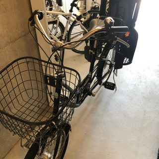 子供乗せ自転車の画像
