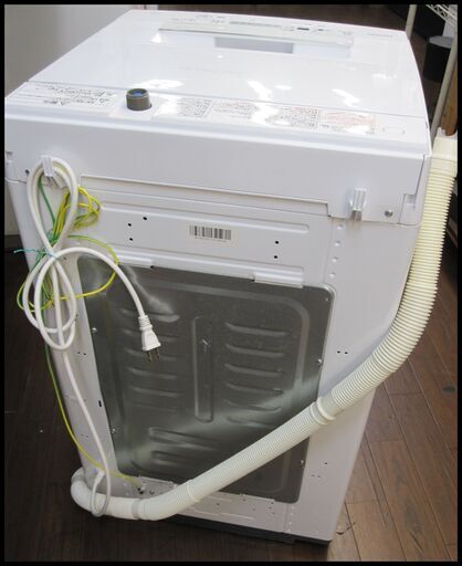 新生活！16500円 東芝 TOSHIBA 洗濯機 4.5kg 2017年製 ホワイト 給水、脱水ホース付き