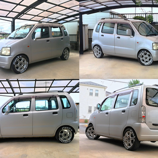 ◆最終値下げ◆ スズキ ワゴンR 5MT 4WD 車検あり 乗り...