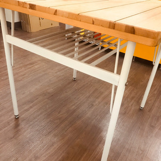 【元値24600円】2人用棚付きテーブルの画像