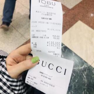 gucci ベルトバックの画像