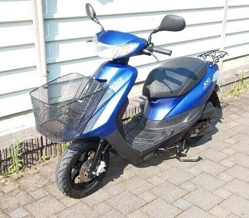 自賠責付 県内登録料及び送料無料 ヤマハ ジョグ JOGデラックス 走行 3.061km 平成30年式