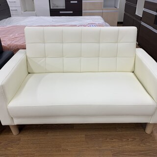 2人掛けソファー アイボリー 未使用品 売場展開中！！！