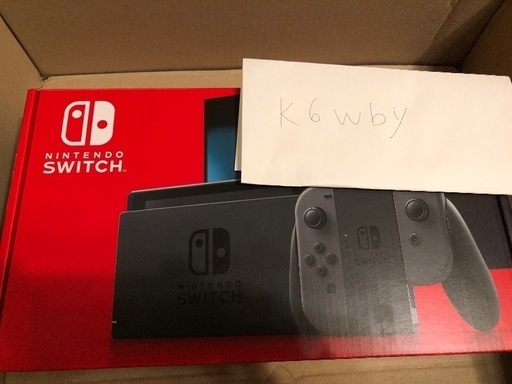 【新品未使用】Nintendo Switch グレー