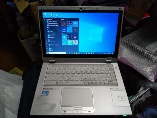 【完売御礼  軽速い】PanasonicレッツノートAX FeliCa タッチパネル タブレットにも。