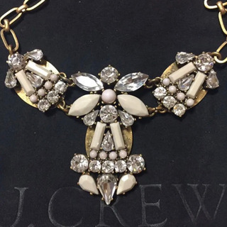 J.CREW  アンティーク風ビジューネックレスの画像
