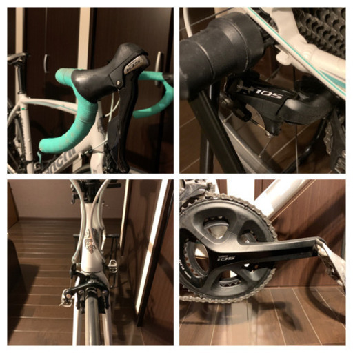 【走行少】BIANCHI VIA NIRONE 7 PRO105  2016年式