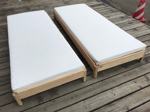 ベッド　IKEA2台　A