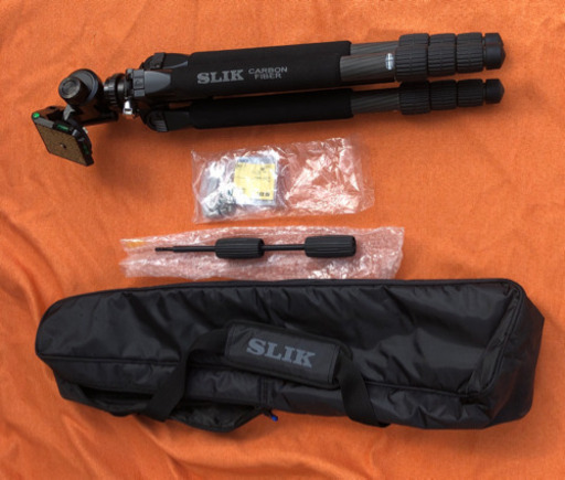♫★早い者勝ち　SILK カーボンマスター 924 PRO N 軽量カーボン三脚　フラグシップモデルを格安でお譲りします。
