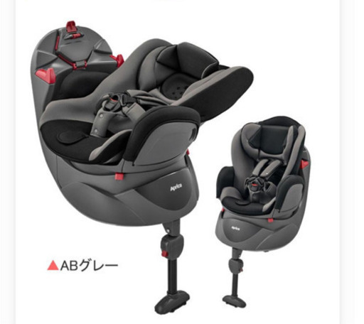 【決まりました】アップリカ　ディアターン　プラス　グレー　チャイルドシート  美品　使用頻度少