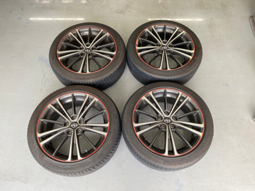 〈値下げしました〉86 /BRZ純正アルミ＆タイヤセット　サイオンセンターキャップ付き