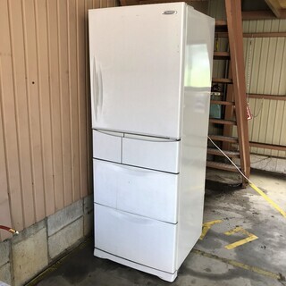あげます 東芝 冷蔵庫 かわりばん庫 GR-M43KC (H) 容量425L 個人出品 8月12日 動作確認済み ちゃんと冷えます 現物確認可能 TOSHIBAの画像