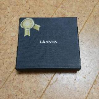 ランバン(LANVIN) ２つ折り財布　黒