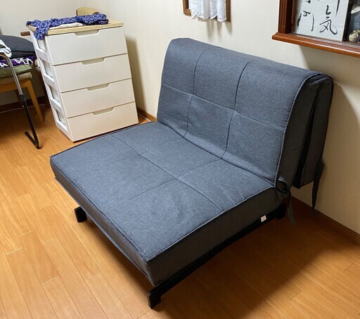 ソファーベッド　アイードⅢ　ダークグレー　島忠ホームズ