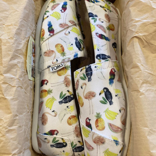 TOMS スリッポン　25.0㎝　w8.0