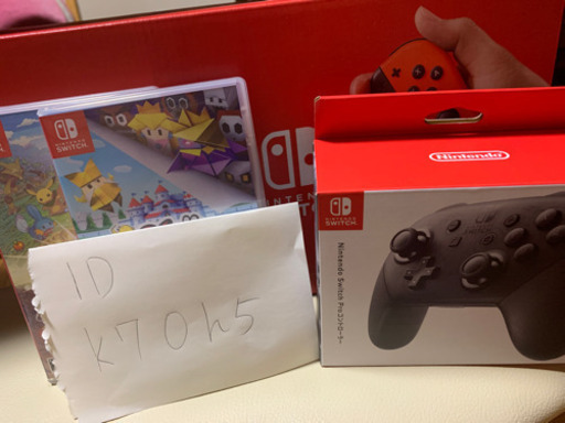 本日最終日！Nintendo Switch プロコン ソフト2種