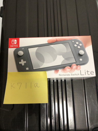 新品　スイッチライト　グレー