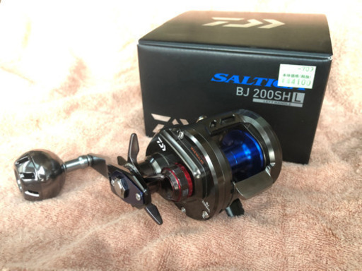 SALE中！　超美品ダイワ　ベイトリール　ソルティガBJ200SH-L 左バンドル　現行フラグシップモデルです。