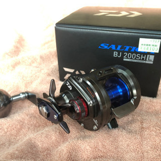 SALE中！　超美品ダイワ　ベイトリール　ソルティガBJ200SH-L 左バンドル　現行フラグシップモデルです。