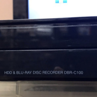 TOSHIBA【東芝 HDD Blu-ray対応レコーダー】DBR C-100の画像