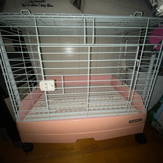 ウサギ用ゲージ差し上げます。の画像