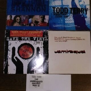 TODD TERRY LPレコード5枚組の画像