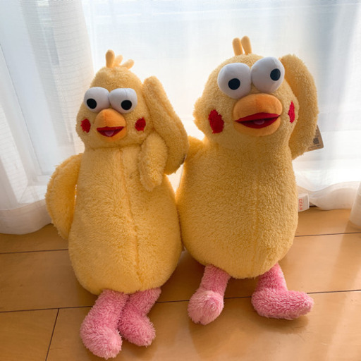 【引き取りなら1000円オフ】ポインコのぬいぐるみ
