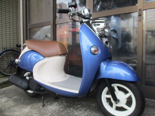 ヤマハ　ビーノ-DX　エンジン機関絶好調　各所点検整備済み車両です　ブルー色で綺麗です