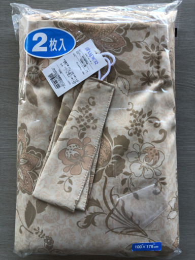 2セットあります 未使用 未開封 2枚入り日本製 カーテン 100cm×178cm