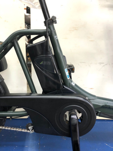 パナソニック　ギュットアニーズ　20インチ 3人乗り カーキ　8.9ah 電動自転車　電動アシスト