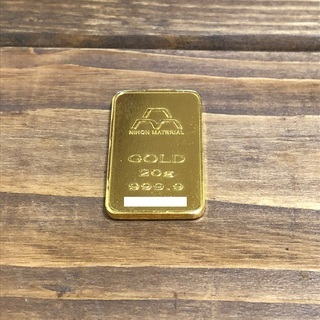 日本マテリアル　インゴット　20g　ゴールド　流通品　送料無料　...