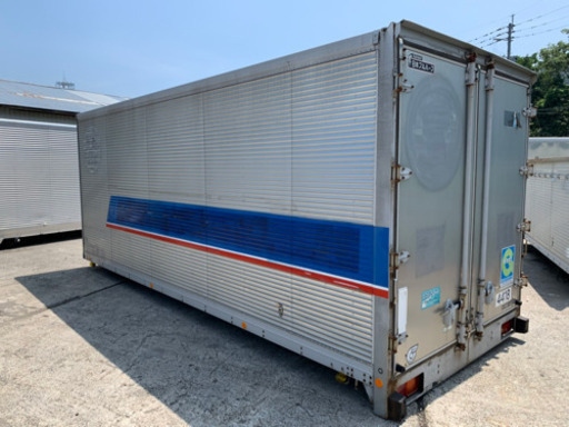 No.381 アルミバン 4ｔ  アルミ箱 バイク倉庫 トラックコンテナ コメ保管庫 物置 DIY