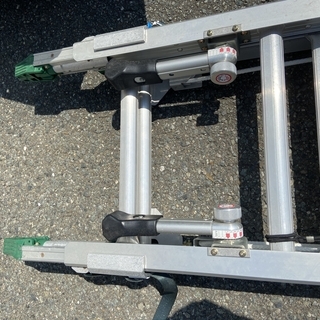 【未使用】三連　はしご　ナカオ　サンノテ　TBP-8.0　梯子　引取限定