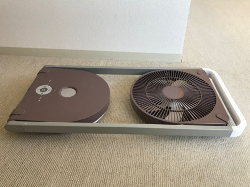 ドウシシャ 扇風機 フォールディングファン 25cm 折畳み機能 首振り 風量5段階