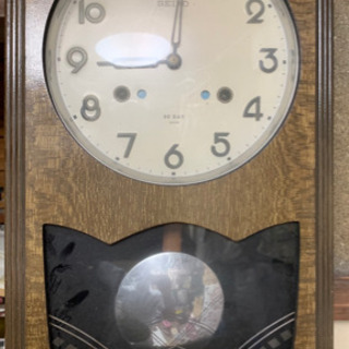 昭和レトロ、SEIKO、1か月巻掛時計、ジャンク品