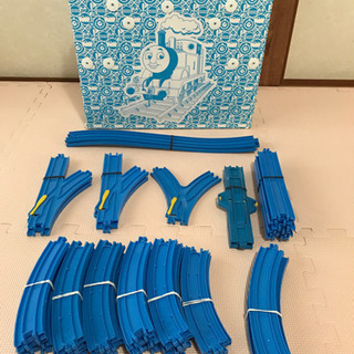 きかんしゃトーマス　おでかけ立体マップ　＋　プラレールレール大量セット