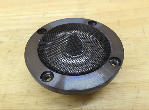カロッツェリア 2.8cmツイーター TS-T10RS 取付用スペーサー付 carrozzeria Pioneer トゥイーター スピ