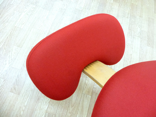 バランスチェア バランス イージー リボ社 ノルウェー レッド チェア Balans EASY 中古☆ PayPay(ペイペイ)決済可