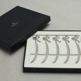 【WE】MIKIMOTO ミキモト パール付き マドラー5本セット