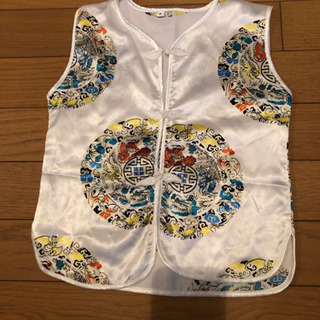 未使用品　子供漢服　ノースリーブ