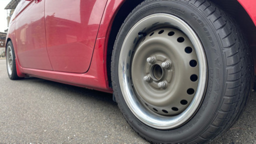 165/55R14 ホンダ純正スチールホイールセット　塗装済