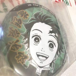 ※受付停止中【新品/非売品】鬼滅の刃 炭治郎 大きい7.5㎝缶バッジの画像