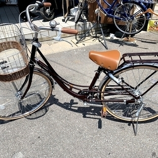 中古 オートライト シティサイクル ３速