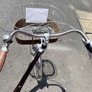 中古 オートライト シティサイクル ３速の画像