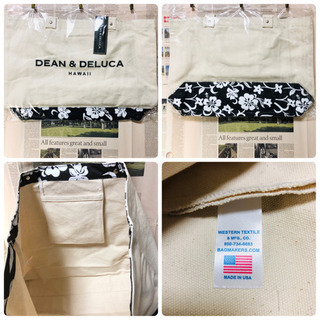 新品 ハワイ限定 Lサイズ DEAN&DELUCA HAWAII トートバッグの画像