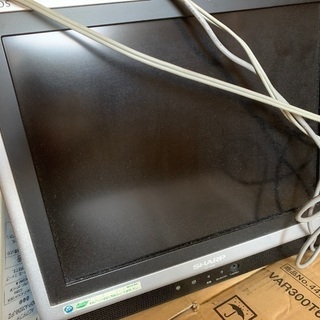 SHARP 13インチ スクエア液晶テレビ AQUOS NAVI LC-13S1の画像